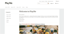 Desktop Screenshot of playme.de